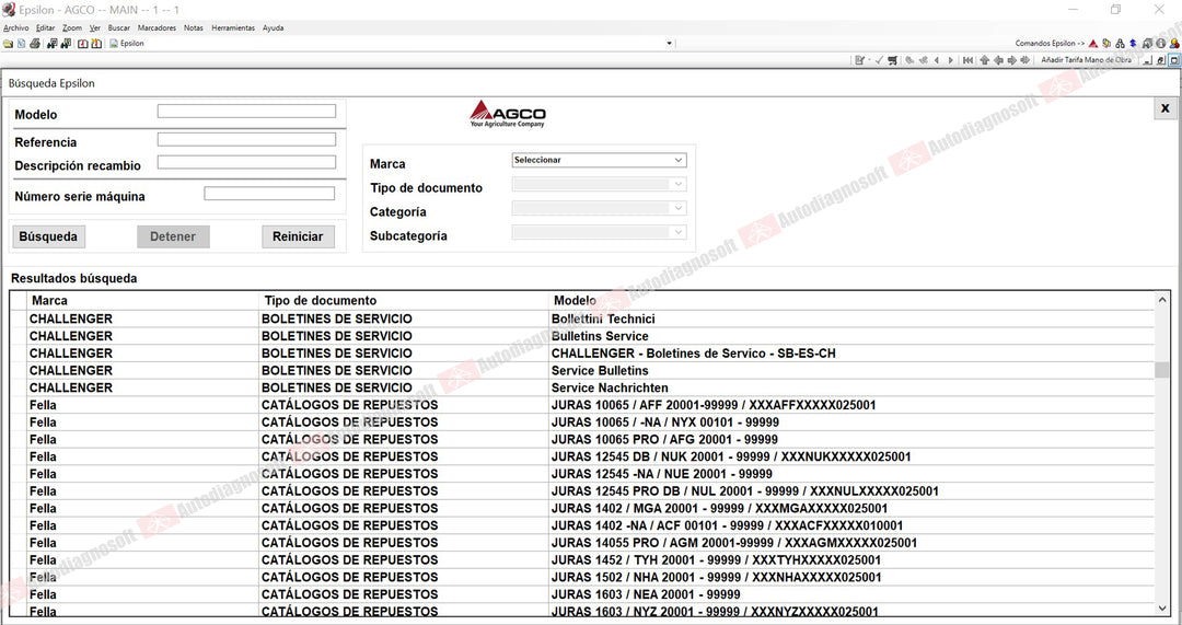 AGCO TECHNICAL DOCUMENTS