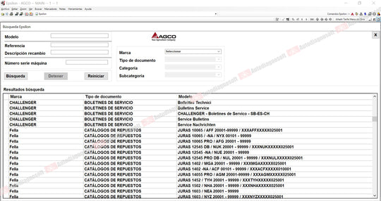 AGCO TECHNICAL DOCUMENTS