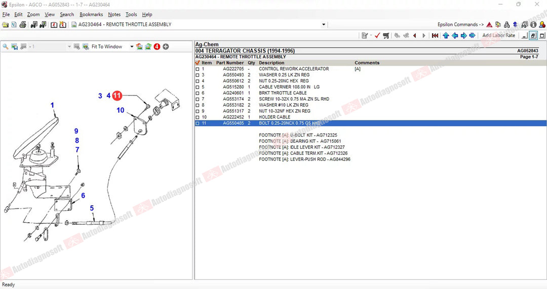 AGCO TECHNICAL DOCUMENTS