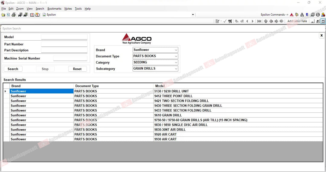AGCO TECHNICAL DOCUMENTS