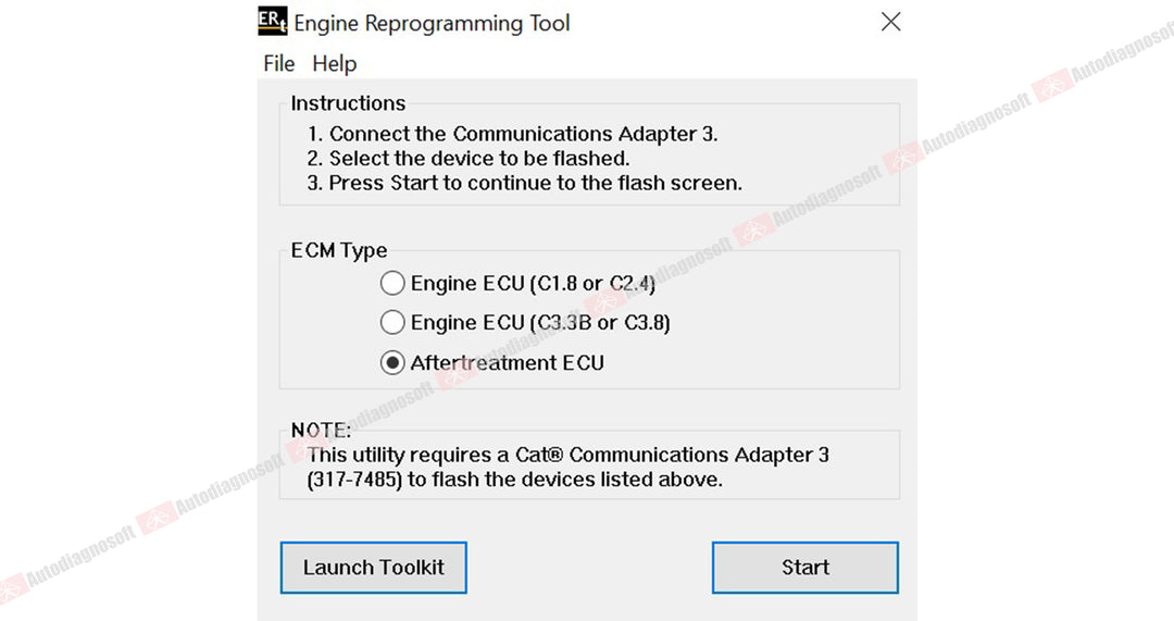 CAT PROGRAMMING TOOL SOFTWARE