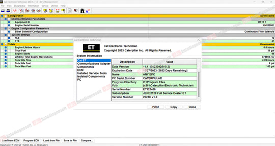CAT DIAGNOSTIC SOFTWARES