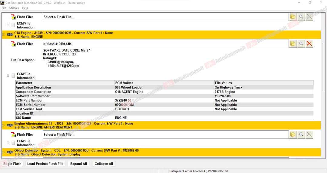 CAT DIAGNOSTIC SOFTWARES