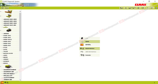 CLAAS DIAGNOSTIC SOFTWARES