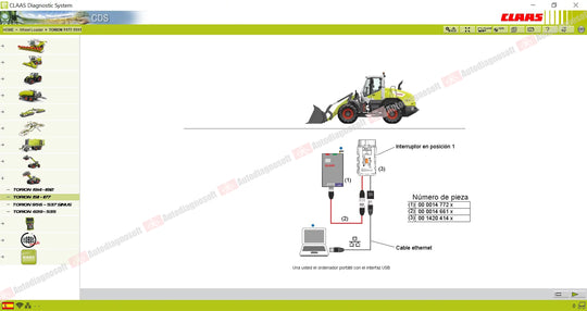 CLAAS DIAGNOSTIC SOFTWARES