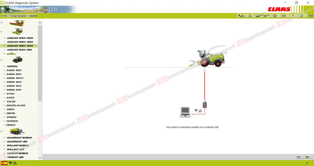 CLAAS DIAGNOSTIC SOFTWARES