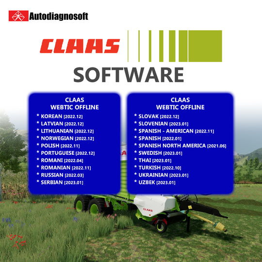 CLAAS WEBTIC OFFLINE TECHNICAL DOCUMENTS (PAGE 2/2)