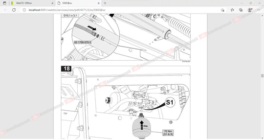 CLAAS WEBTIC OFFLINE TECHNICAL DOCUMENTS (PAGE 1/2)