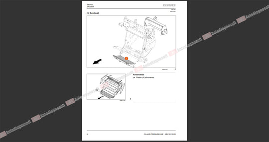 CLAAS WEBTIC OFFLINE TECHNICAL DOCUMENTS (PAGE 1/2)