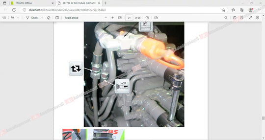 CLAAS WEBTIC OFFLINE TECHNICAL DOCUMENTS (PAGE 1/2)