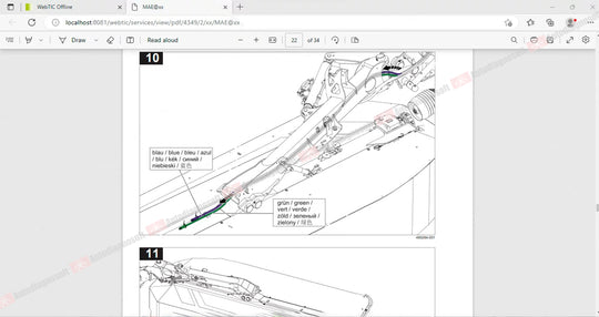 CLAAS WEBTIC OFFLINE TECHNICAL DOCUMENTS (PAGE 1/2)