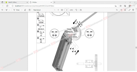 CLAAS WEBTIC OFFLINE TECHNICAL DOCUMENTS (PAGE 2/2)