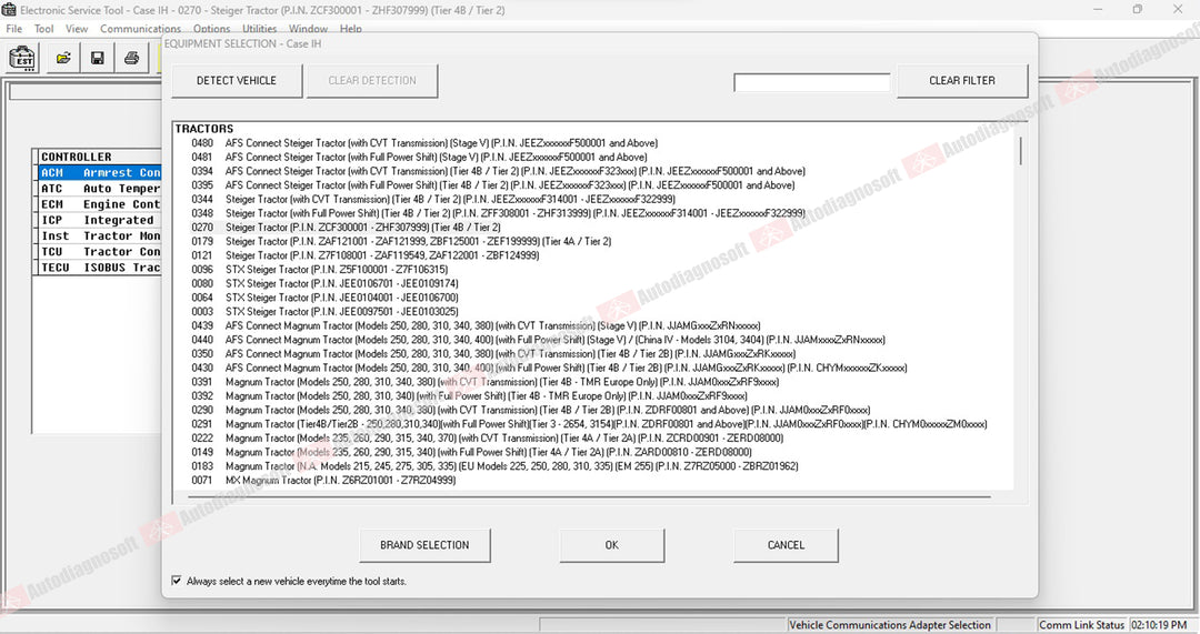 CNH PROGRAMMING SOFTWARES