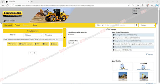 CNH TECHNICAL DOCUMENTS