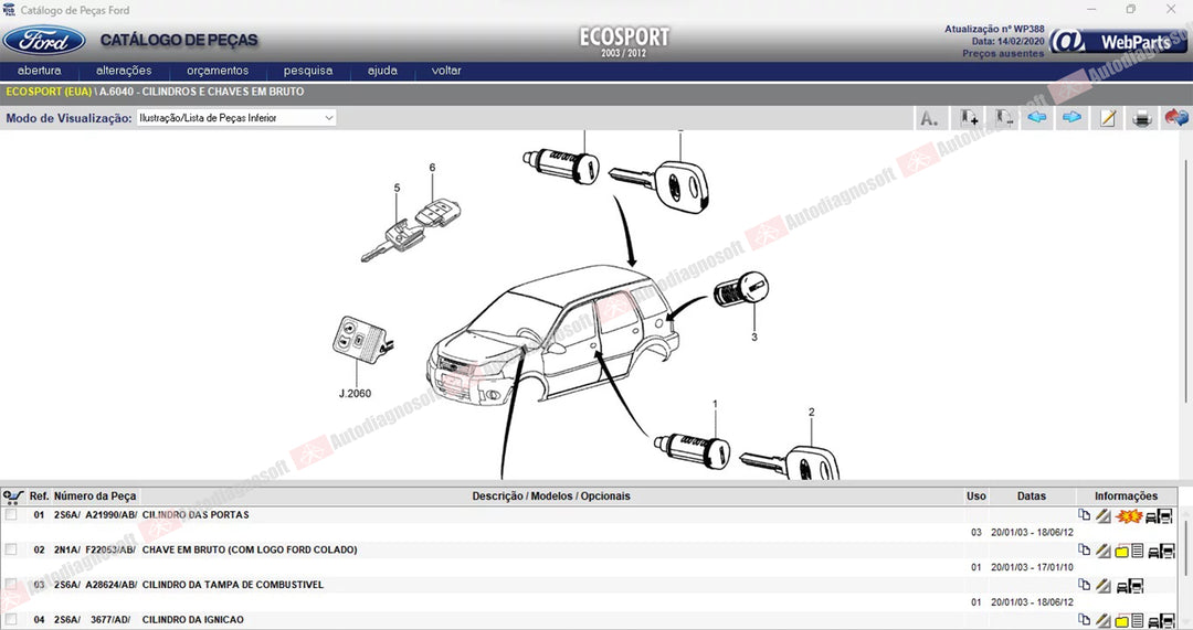 FORD TECHNICAL DOCUMENTS