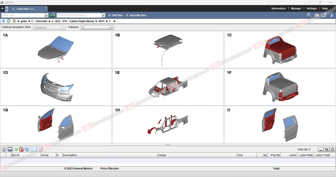 GENERAL MOTORS (GM) TECHNICAL DOCUMENTS