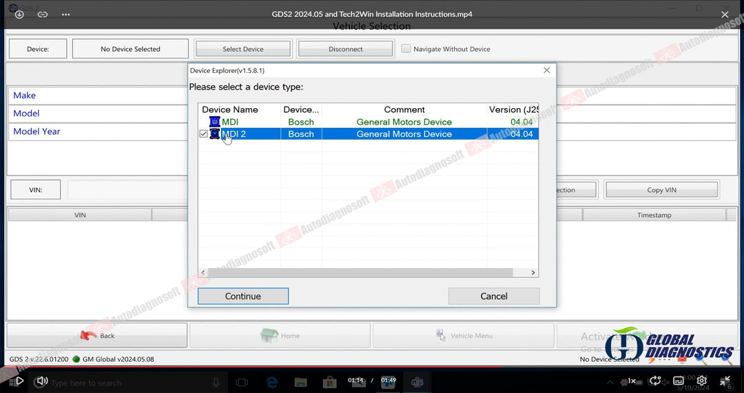 GENERAL MOTORS (GM) PROGRAMMING SOFTWARES