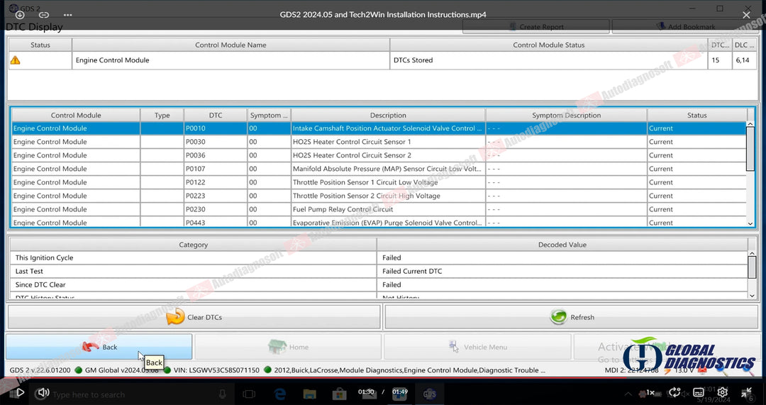 GENERAL MOTORS (GM) PROGRAMMING SOFTWARES