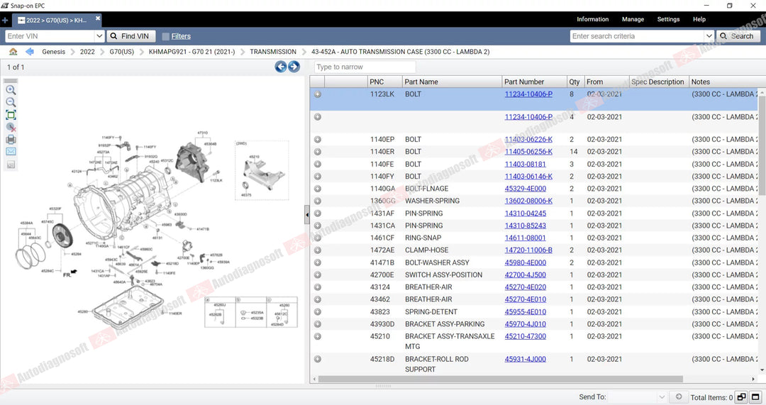GENESIS TECHNICAL DOCUMENTS
