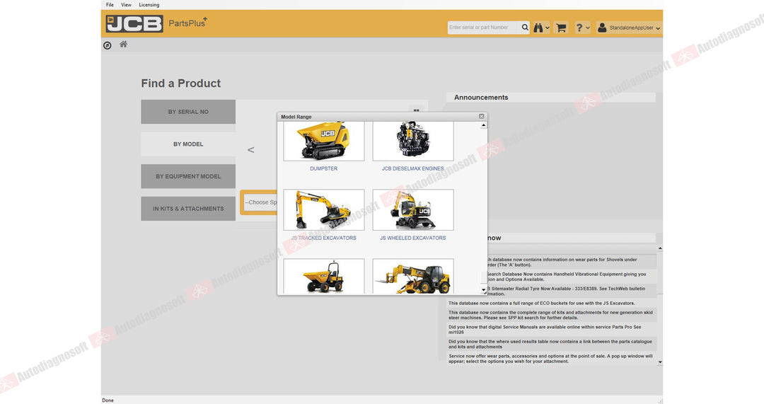 JCB TECHNICAL DOCUMENTS