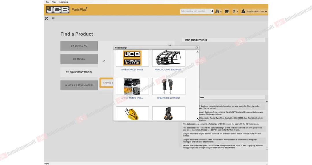 JCB TECHNICAL DOCUMENTS
