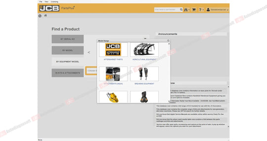 JCB TECHNICAL DOCUMENTS