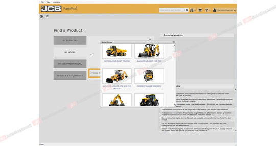 JCB TECHNICAL DOCUMENTS