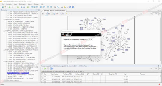 KUBOTA SOFTWARES