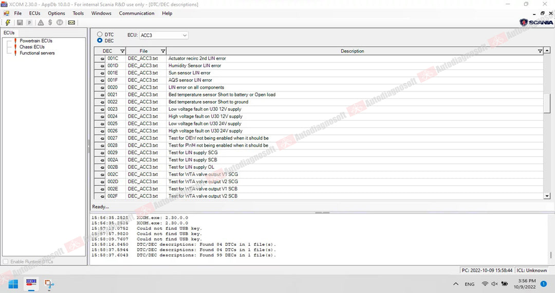 SCANIA SOFTWARES