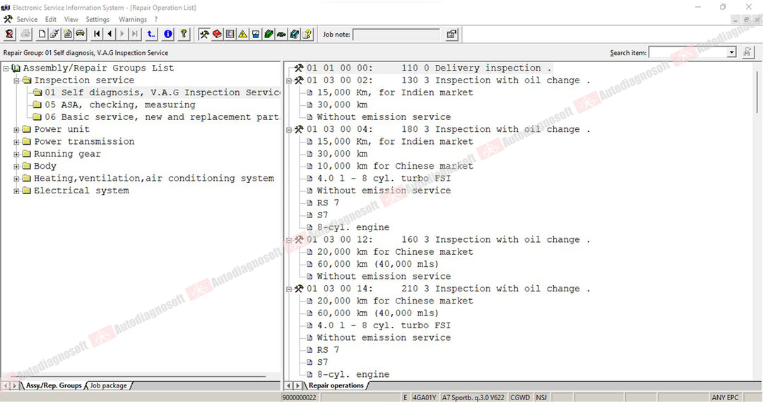VOLKSWAGEN SOFTWARES