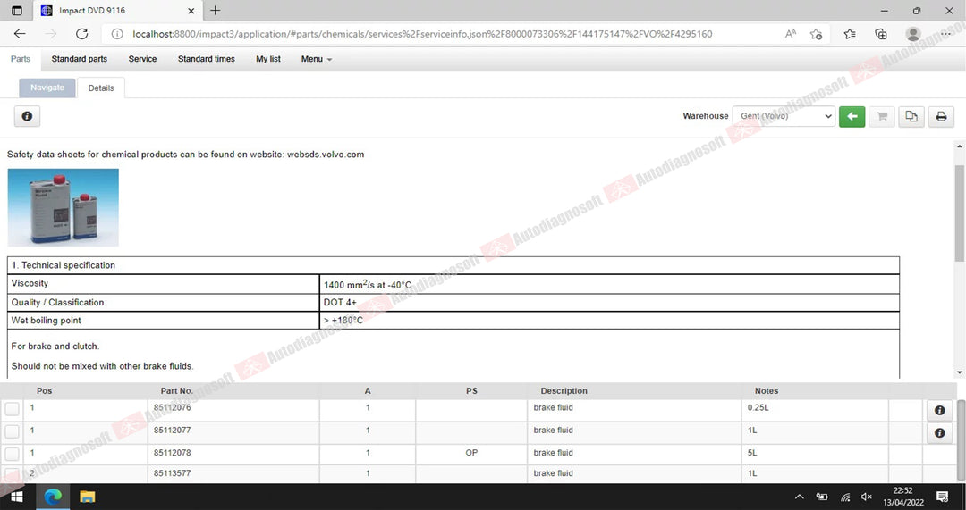 VOLVO TECHNICAL DOCUMENTS