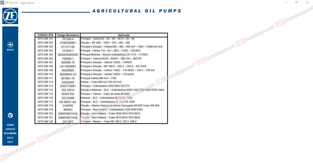 ZF TECHNICAL DOCUMENTS