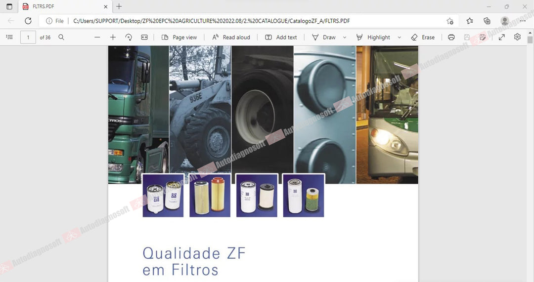ZF TECHNICAL DOCUMENTS