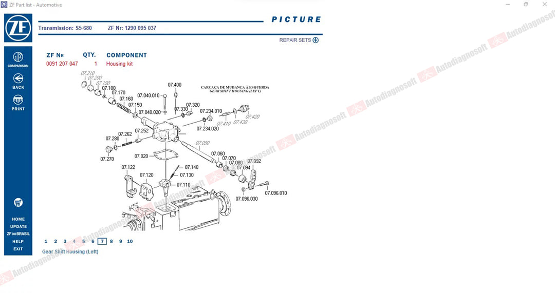 ZF TECHNICAL DOCUMENTS