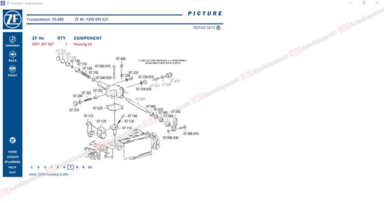 ZF TECHNICAL DOCUMENTS