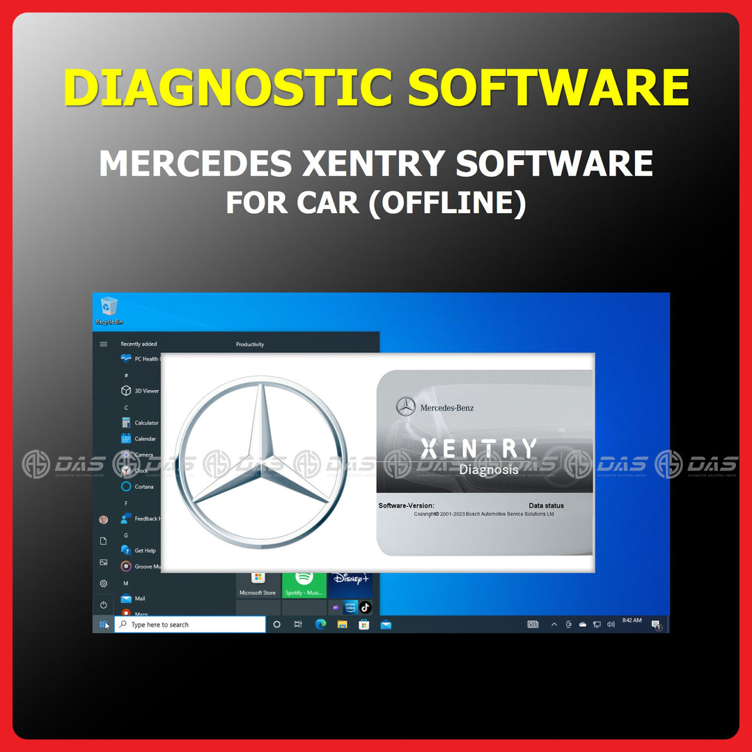 MERCEDES XENTRY SOFTWARE FOR CAR (OFFLINE VERSION)