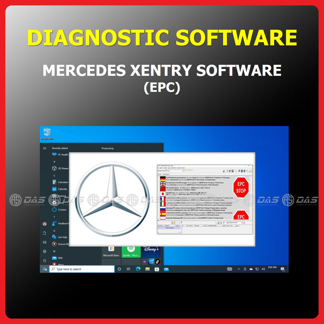 MERCEDES SOFTWARE - EPC