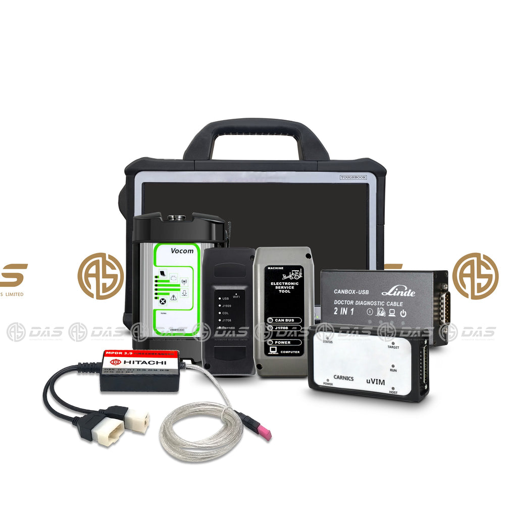 Multi Brand Excavator/Construction Diagnostic System - Caterpillar (CAT), Komatsu, Hitachi, Volvo CE, JCB, Doosan, Kobelco, Liebherr