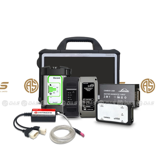 Multi Brand Excavator/Construction Diagnostic System - Caterpillar (CAT), Komatsu, Hitachi, Volvo CE, JCB, Doosan, Kobelco, Liebherr