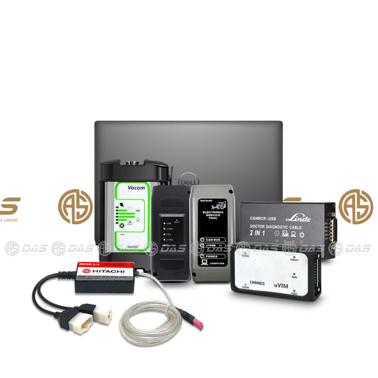 Multi Brand Excavator/Construction Diagnostic System - Caterpillar (CAT), Komatsu, Hitachi, Volvo CE, JCB, Doosan, Kobelco, Liebherr